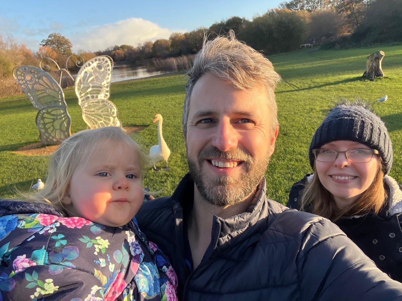 Catherine, Chris & family